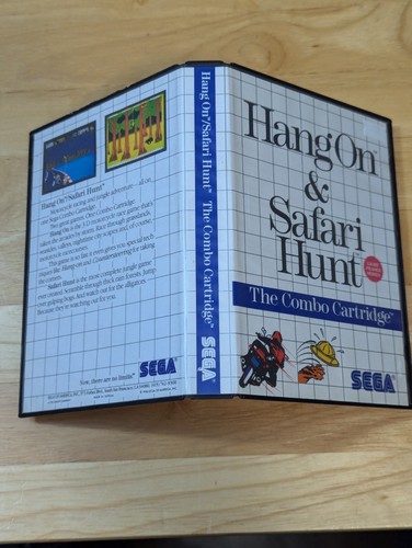Hang-On / Safari Hunt (Sega Master System) ohne Handbuch Original Hülle + Spiel - Bild 3 von 6
