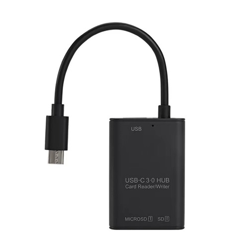 Up to 5Gbps 3 in 1 USB 3.0 Type C To SD/TF Card Reader Hub USB Adapter Converter - Picture 3 of 11