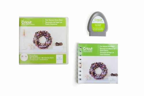 Cartucho de fuentes Cricut CUATRO ESTACIONES DECORACIÓN DEL HOGAR sellado de fábrica envío gratuito nuevo - Imagen 8 de 8