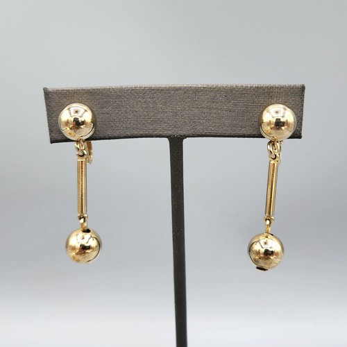 Raro Bergère Parure Chapado en Oro Bola Malla Collar Pulsera Pendientes - Imagen 9 de 12