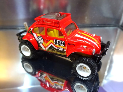 HOT WHEELS BAJA BLAZERS VOLKSWAGEN ''BAJA BUG'' CUSTOM SUPER TREASURE HUNT VERSION