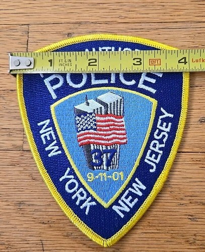 NUEVA YORK NUEVA JERSEY - AUTORIDAD PORTUARIA POLICÍA 9-11-01 - Parche Policía Torres Gemelas I - Imagen 3 de 5