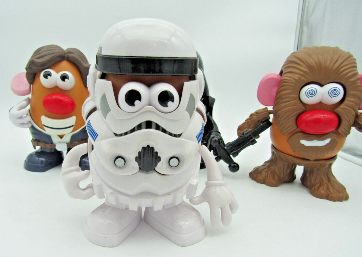 Star Wars Mr Potato Head Darth Vader Chewbacca Han Solo Storm
