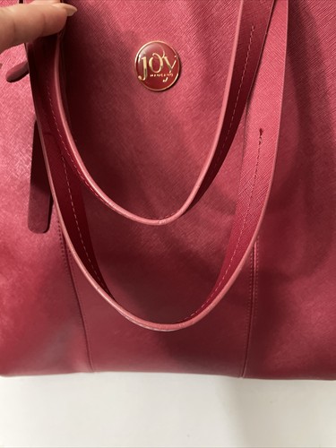 Joy Mangano Large Burgundy-Wine Tote NWOT - Picture 4 of 21
