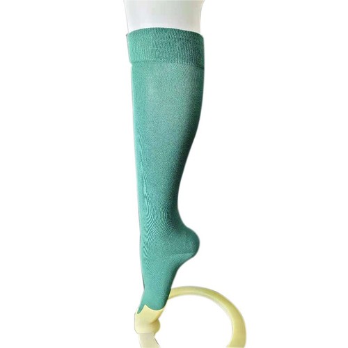 1 Pairs Women Lady Knee High Crazy Plain Color Socks Adult Size 2-8 - Foto 6 di 15