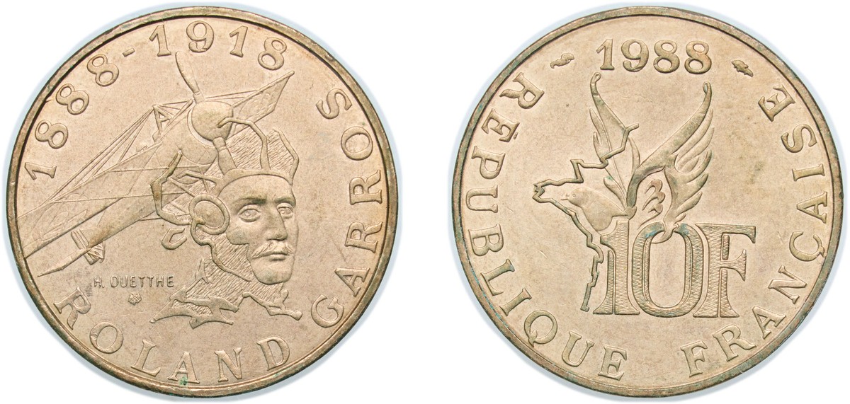 大特価放出！ 1988 France 10 eBay | UNC Copperaluminiumnickel Francs コレクション