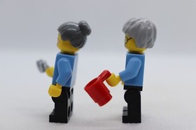 2) Ma + Pa Cop Lot 70809 LEGO® MOVIE 70813 Minifigure mini figure