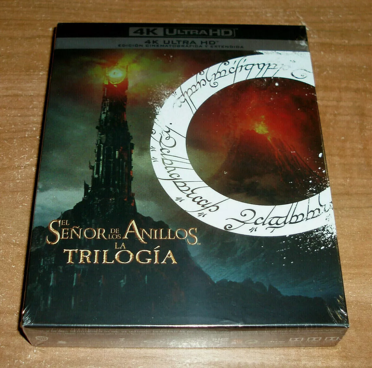 The Trilogy The Señor Of the Rings Extended Versions 6 Blu-Ray + 9