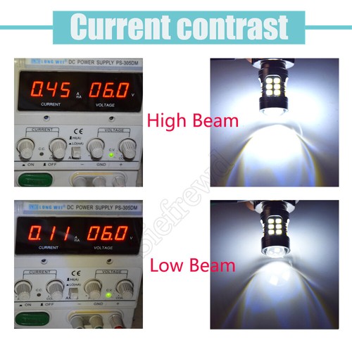 6V/12V White P36D LED Motorcycle Light Headlight Bulb Hi/Lo Beam Lamp 6 12 Volt - Picture 8 of 11