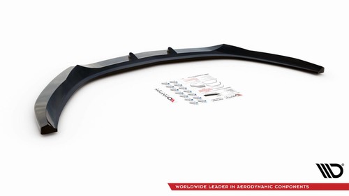 Cup Spoilerlippe SCHWARZ für Opel Astra GTC OPC-Line J Frontlippe Ansatz V1 - Bild 6 von 8