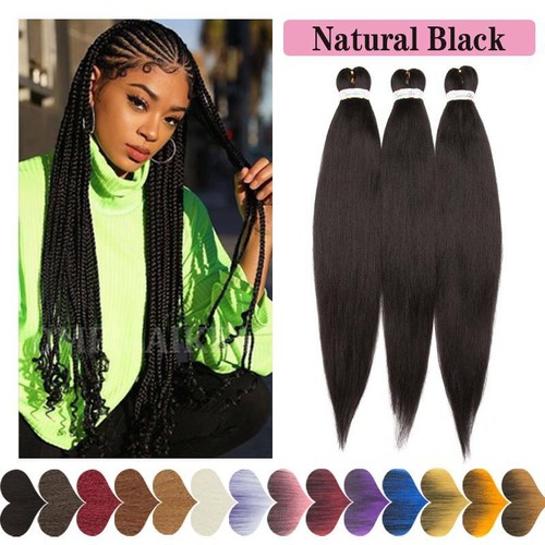 Extra Long Pre-stretched EZ Braid Hair Extensions Plaited Box Braids as Human AU - Picture 13 of 25