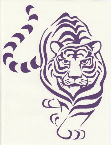 Wandtattoo Wandaufkleber Laufender Tiger Dschungel Flur Wohnzimmer Kinderzimmer - Bild 5 von 10