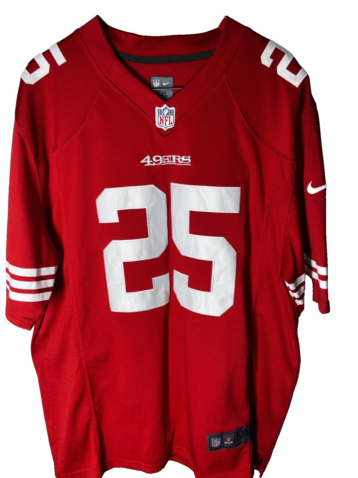 サンフランシスコ49ers R.シャーマンNFLジャージー Signed Richard Sherman Game issued 49ers jersey | eBay