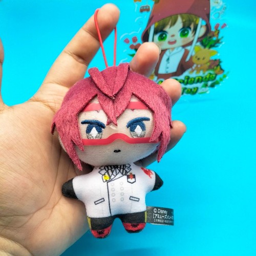 Disney Twisted Wonderland Riddle Rosehearts Sega Plush 4" Mini ToyDoll Japan V29 - Picture 4 of 7