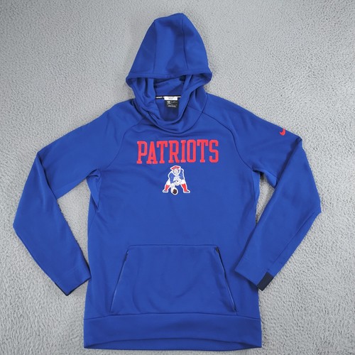 New England Patriots NFL/Nike Dri-Fit On-Field Team Issued Hoodie Sweatshirt Med - Picture 1 of 22