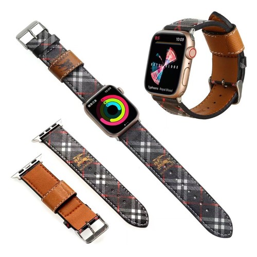 Für Watch Series Ultra 9 8 7 Leder Apple Watch 38/40/41/42/44/45/49 Armband Strap - Bild 52 von 77