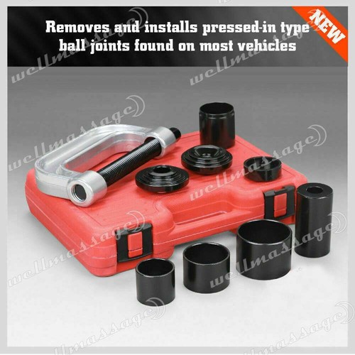 10PCS Ball Joint Press Auto Repair Remover Install Adapter Tool Set Service Kit - Picture 6 of 13