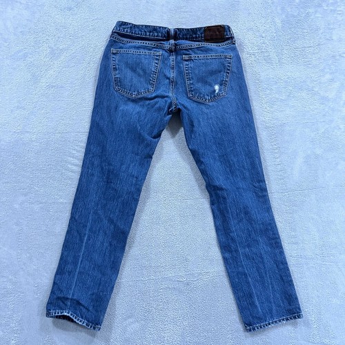 Abercrombie & Fitch Jeans Mens 31x30 Langdon Slim Distressed Stretch - 第 2/8 張圖片