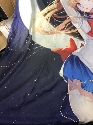 Sailor Moon Navdack 2014 Bed Cover 77”x89” Lightweight And 2 Pillow Cases NWOT - Picture 5 of 11