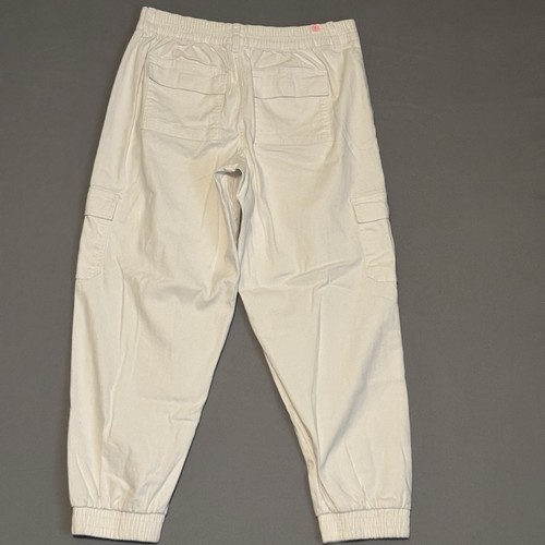 Elite Jeans Damen Cargo 4-Pocket Stretch Jogginghose bequem weiß Größe L - Bild 6 von 8