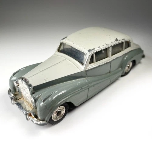 Vintage ~1960-64 DINKY TOYS #150 ROLLS-ROYCE Silver Wraith England Car Meccano