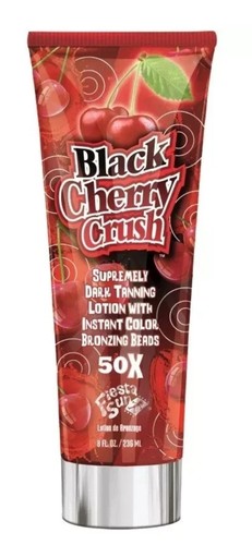 Fiesta Sun🌞Black Cherry Crush Dunkle Bräunung Bräunung Sonnenbank Bräunungslotion Creme - Bild 4 von 4