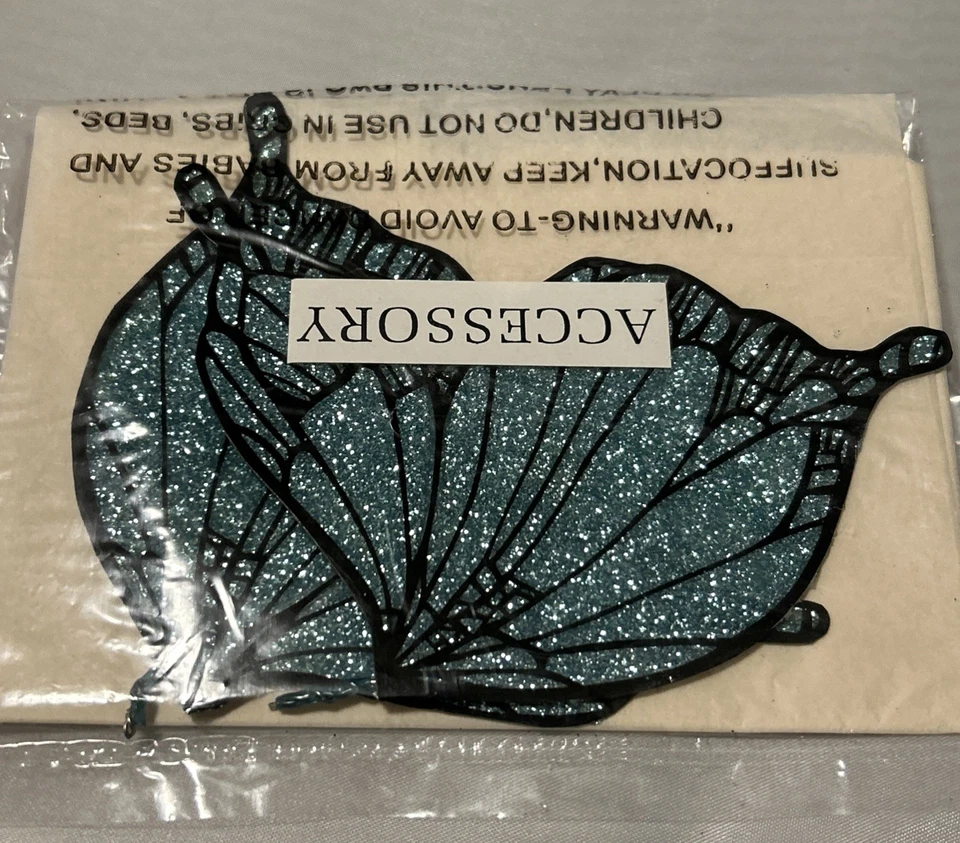 RARO Marie Osmond Whimsy Azul 8 Pulgadas Mariposa Hada Porcelana Muñeca Completo Certificado de Autenticidad Foto 4 de 4