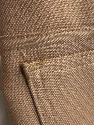 Jerry Lee Lewis Personal Owned And Worn Brown Pant Pieces  The Killer 4 Of 9 - Picture 4 of 13