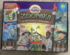 **NEW OPEN BOX** Cranium Zooreka Board Game Race To Build Your Ultimate Zoo 2006