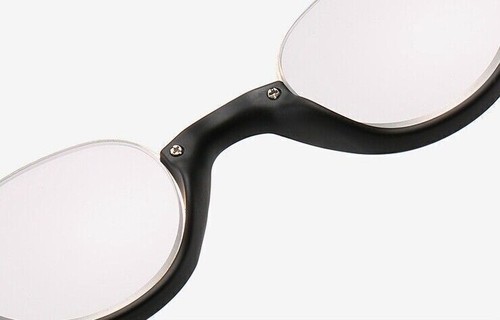 Modische Halbrahmen Runde Lesebrille Lesebrille Herren Damen Alterssichtigkeit +1,0 ~ 4,0 - Bild 4 von 17
