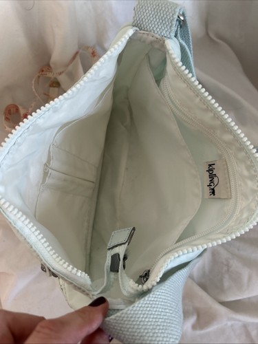 Kipling Spring Time Sage Callie Crossbody Bag Mint Green - Picture 5 of 6