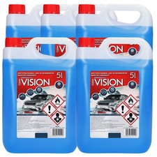 5x 5L Scheibenfrostschutz -22°C Scheibenreiniger Scheibenklar Winter Auto LKW