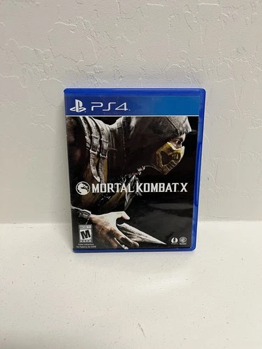Mortal Kombat X PlayStation 4 PS4 Complete CIB w/ Inserts Tested Works Great