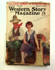 Western Story Magazine Pulp 1st Series Jul 4 1925 Vol. 53 #2 GD