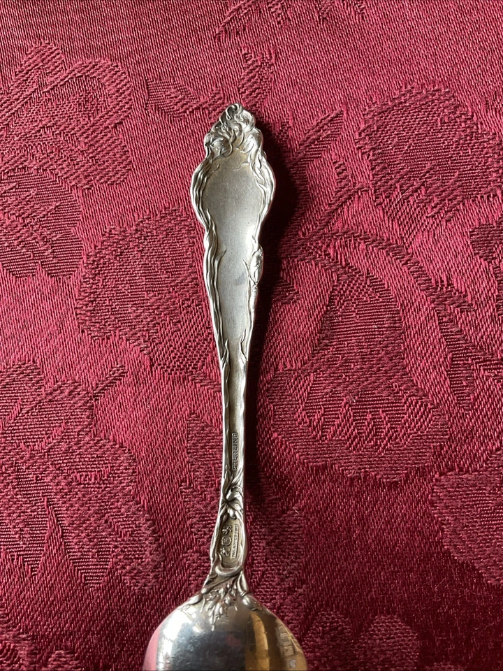 LES SIX FLEURS de Reed&Barton plata 5 3/8” café/cucharadita-art nouveau sin mono Foto 4 de 4