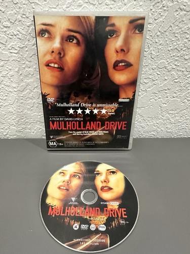 Mulholland Drive (2001, DVD, Region 4) Used