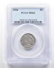 1930 Indian Head Buffalo Nickel MS63 PCGS *3888