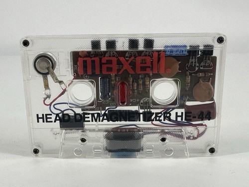 Maxell HE-44 Vintage elektronischer Kassettenkopf Entmagnetisierer mit Etui kostenloser Versand - Bild 2 von 4