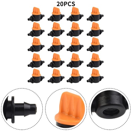 20X Water Flow Control Valve For 4/7mm Hose Garden Drip Irrigation System New - Picture 5 of 24