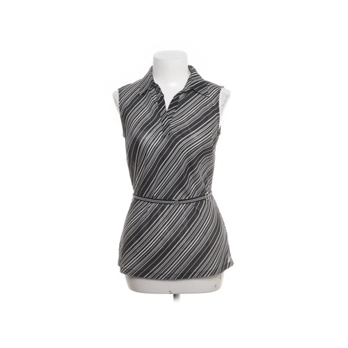 Laura Clement, Top, Größe: 34, Schwarz/Weiß, Polyester, Zebra, Damen #LIp