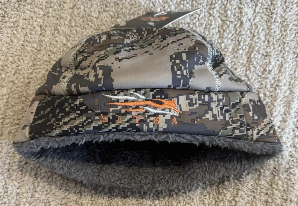 Sitka Gear Blizzard Beanie open country insulated Warm Fuzzy Windstopper NWT - Image 3 of 4