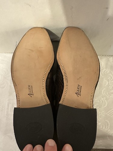 Allen Edmond Warton Mens Shoes Size 11 B (Excellent Condition) - Picture 14 of 15
