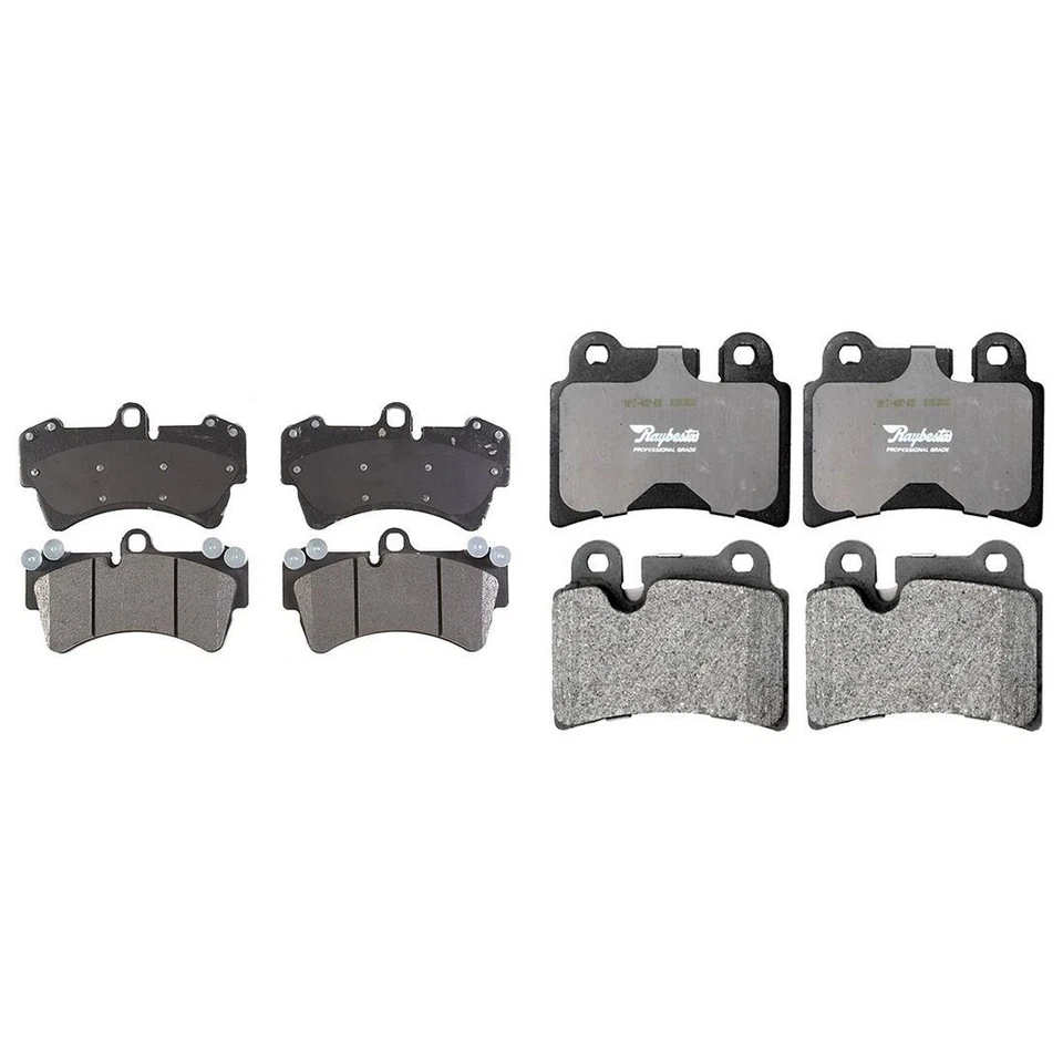 Pastillas de freno metálicas Element 3 delanteras y traseras para Volkswagen Touareg 2007 Foto 4 de 4