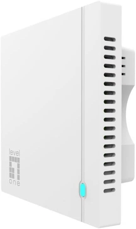 LevelOne WAP-8231 AX1800 Dual Band Wi-Fi 6 In-Wall PoE Wireless Access Point - Image 3 of 4