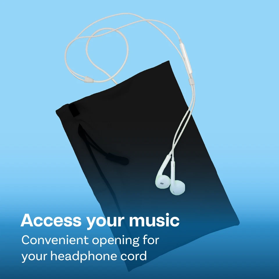 Handytasche Joggen dehnbar - Größe L - Handyhalterung-Armband 30-40cm - Schwarz - Bild 4 von 4