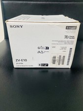 Sony Alpha ZV-E10 25.0 MP Interchangeable Lens Camera - Black (16-50mm F3.5-5.6