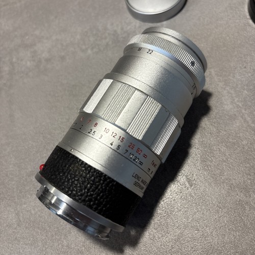 Leitz Wetzlar Elmarit M 90mm f/2,8 silber - Hervorragend erhalten! Top! - Bild 3 von 14