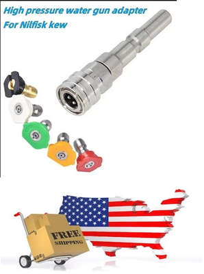 #ad Adapter for Nilfisk KEW ALTO WAP 1 4quot; Quick Connect Nozzle amp; Extension Bar $30.84