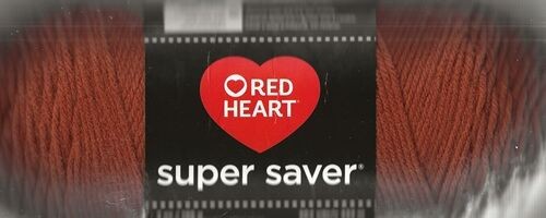 1 neues Knäuel Seinna (braun) rotes Herz Super Sparer