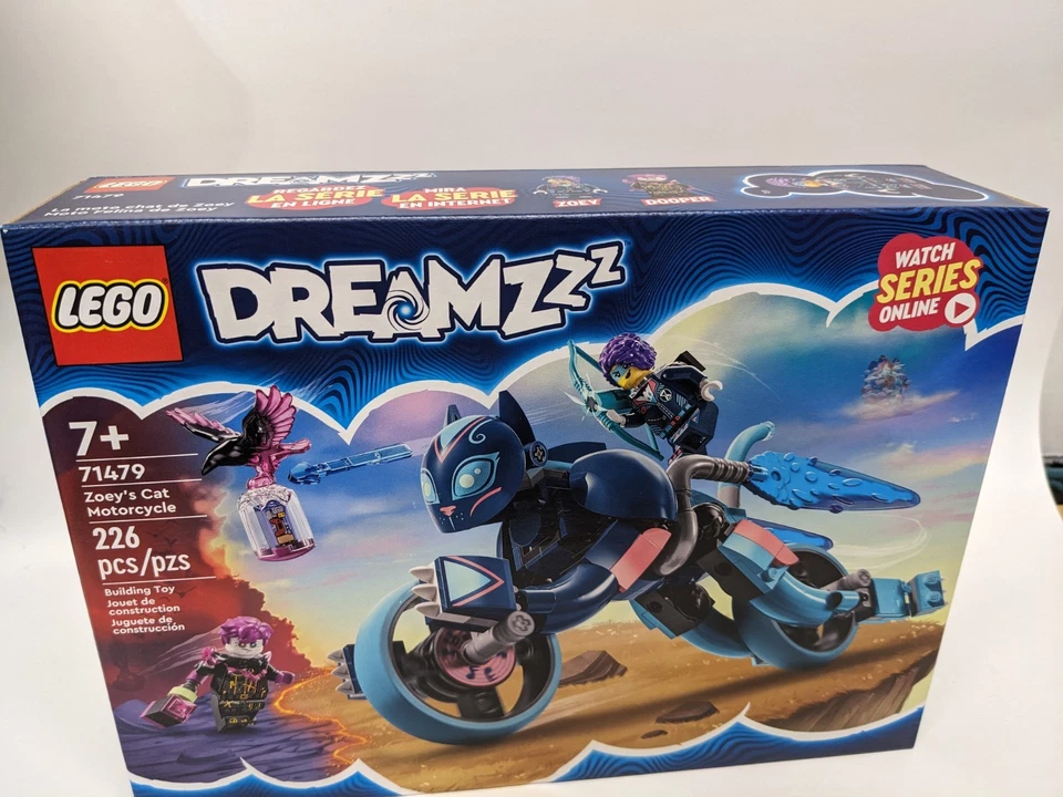 LEGO Dreamzzz Juegos Izzie y Bunchurro el Conejo de Juegos y Zoey's Cat Motocicleta Foto 2 de 4